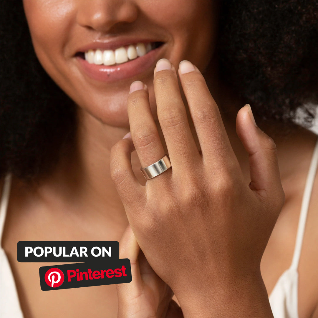 Mujer usando Calmi Ring